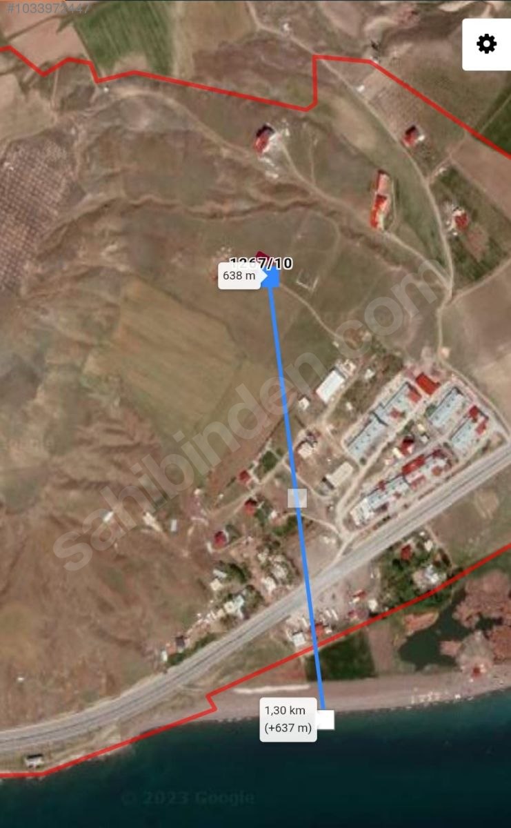 Deniz manzaralı ViLLALIK SATILIK ARSA 499 m² Bitlis / Ahlat / Tunus Mah. - BİTLİS AHLAT fotoğraf 5